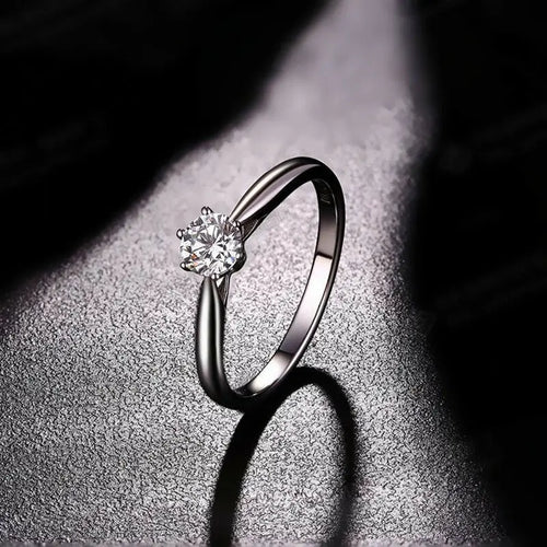 Classic Wedding Rings For Women Round cut