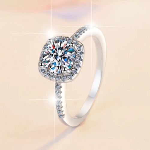 2 Carat VVs1 Moissanite Diamond Wedding Engagement Ring