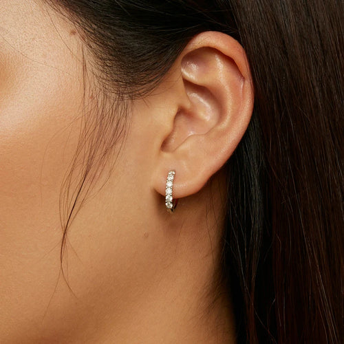 Bamoer U Moissanite Earrings