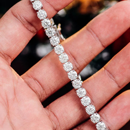 Provence Moissanite Bracelet for Women round