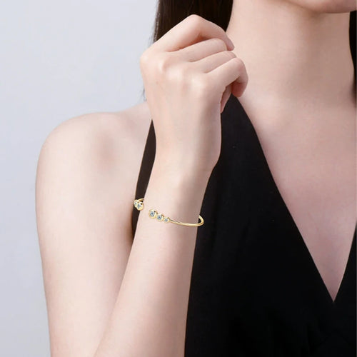 925 sterling silver moissanite bracelet for women