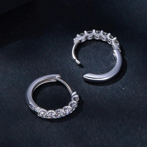 Bamoer U Moissanite Earrings