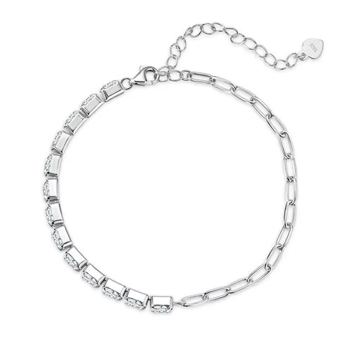 18K White Gold Plated S925 Sterling Silver Wedding Party