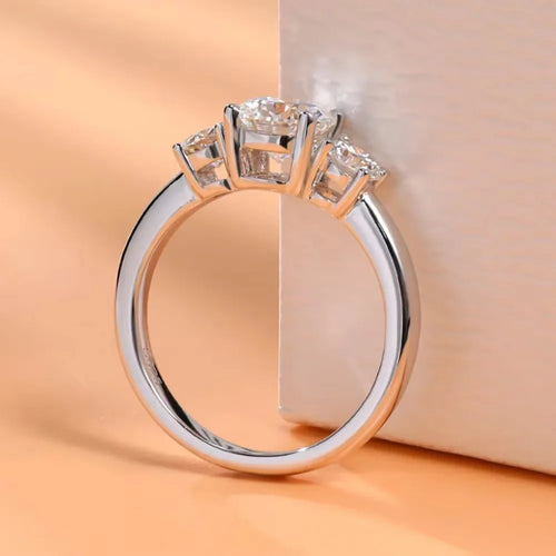 1.6 Carat D Color VVSI Clarity Couple Wedding Bands Fine Jewelry