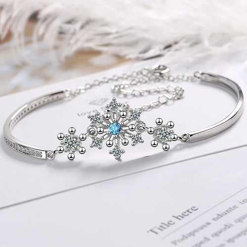 925 Sterling Silver Bracelets Moissanite for Women