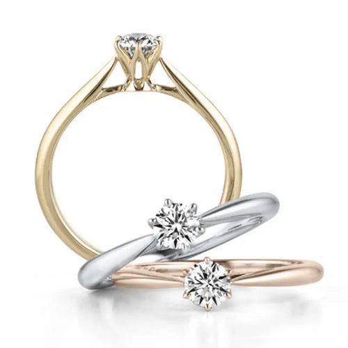 Shiny Cubic Zirconia Women's Ring Engagement Promise Ring