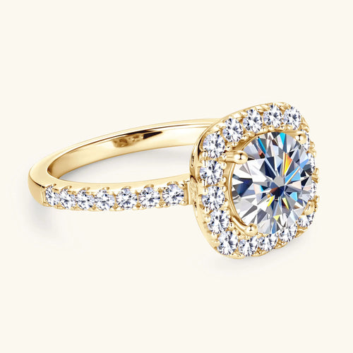 8MM Brilliant Diamond Wedding Finger Rings