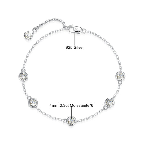 925 Sterling Silver Bangle Bezel