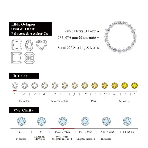 925 Sterling Silver Diamong Wedding Bridal