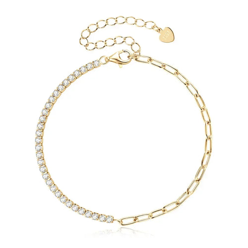 18K White Gold Plated S925 Sterling Silver Wedding Party