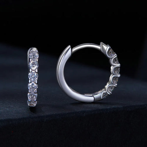 Bamoer U Moissanite Earrings