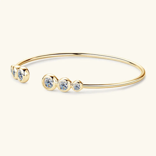 925 sterling silver moissanite bracelet for women