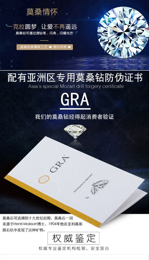 1.5 carat oval moissanite diamond ring