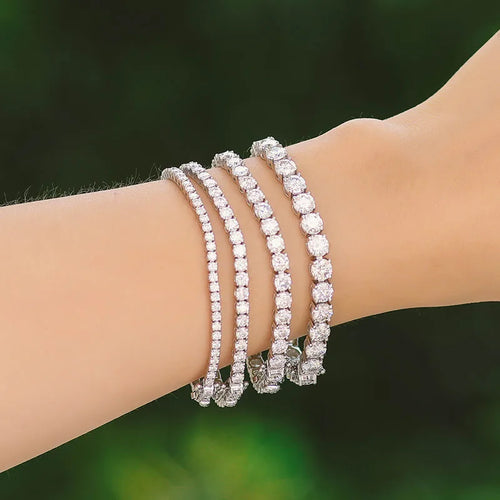 Provence Moissanite Bracelet for Women round