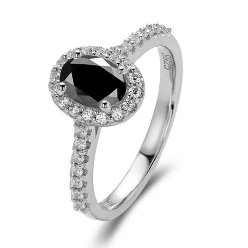 1 Ct oval D Color Moissanite Ring For Women Diamond moissanite Rings