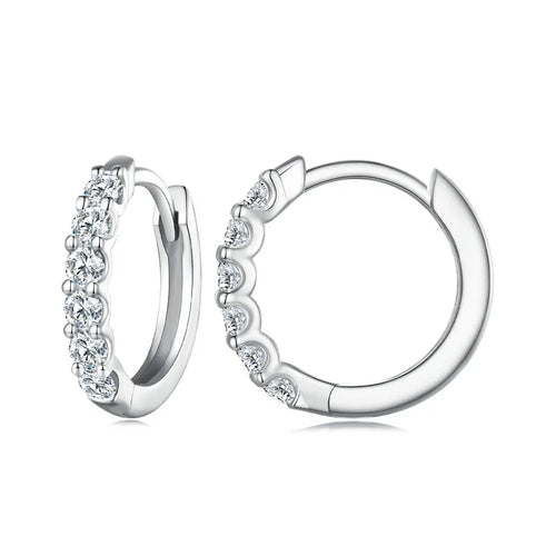 Bamoer U Moissanite Earrings