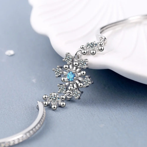 925 Sterling Silver Bracelets Moissanite for Women