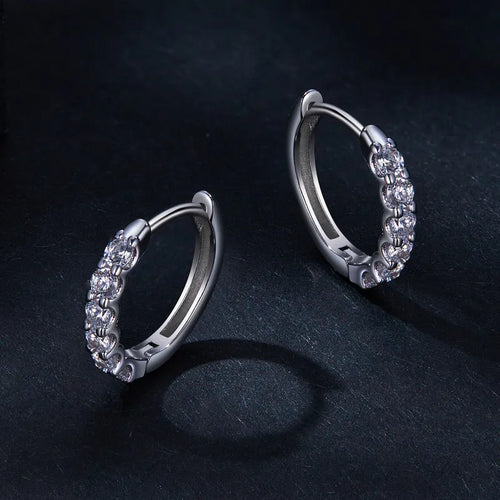 Bamoer U Moissanite Earrings