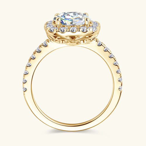 8MM Brilliant Diamond Wedding Finger Rings