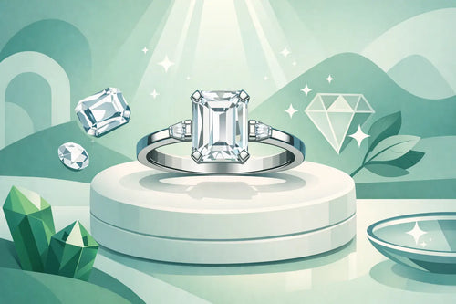 Why an Emerald Cut Moissanite Ring Stands Out