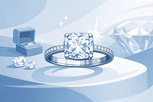 Why a Cushion Cut Moissanite Ring Stands Out