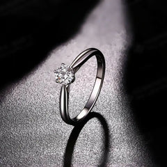 Classic Wedding Rings For Women Round cut