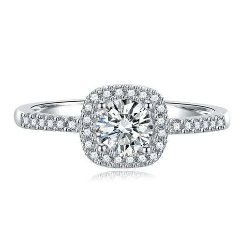 2 Carat VVs1 Moissanite Diamond Wedding Engagement Ring