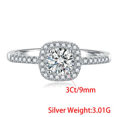 2 Carat VVs1 Moissanite Diamond Wedding Engagement Ring