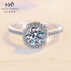 2 Carat VVs1 Moissanite Diamond Wedding Engagement Ring