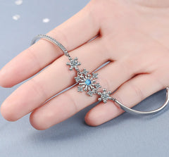 925 Sterling Silver Bracelets Moissanite for Women
