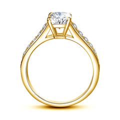 2ct 6*8mm D Color Wedding Jewelry With Engagement