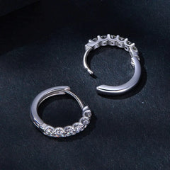 Bamoer U Moissanite Earrings