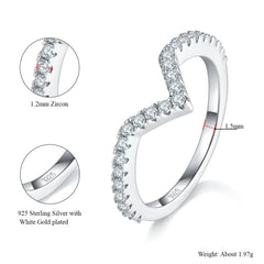 1CT Princess Cut Moissanite Engagement Ring