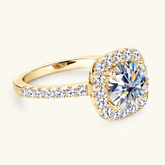 8MM Brilliant Diamond Wedding Finger Rings
