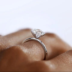 Sterling Sliver Ring for Women Wedding Engagement Fine Jewelry