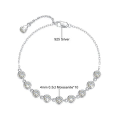 925 Sterling Silver Bangle Bezel