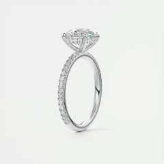 Classic 925 Sterling Sliver Engagement Wedding Promise Rin