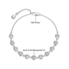 925 Sterling Silver Bangle Bezel