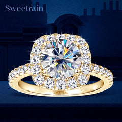 8MM Brilliant Diamond Wedding Finger Rings