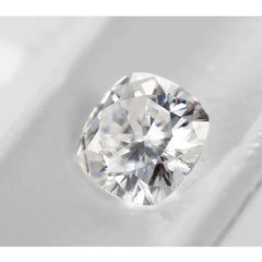 5ct Cushion Cut 3 Stone Moissanite Ring
