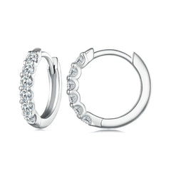 Bamoer U Moissanite Earrings